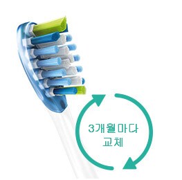 Philips Sonicare, 필립스 소닉케어 음파 전동칫솔, 칫솔모 보기