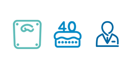 sleep apnea risk factor icons