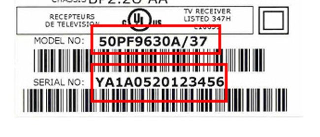 Serial Code 93 image that is showing where to find the serial number